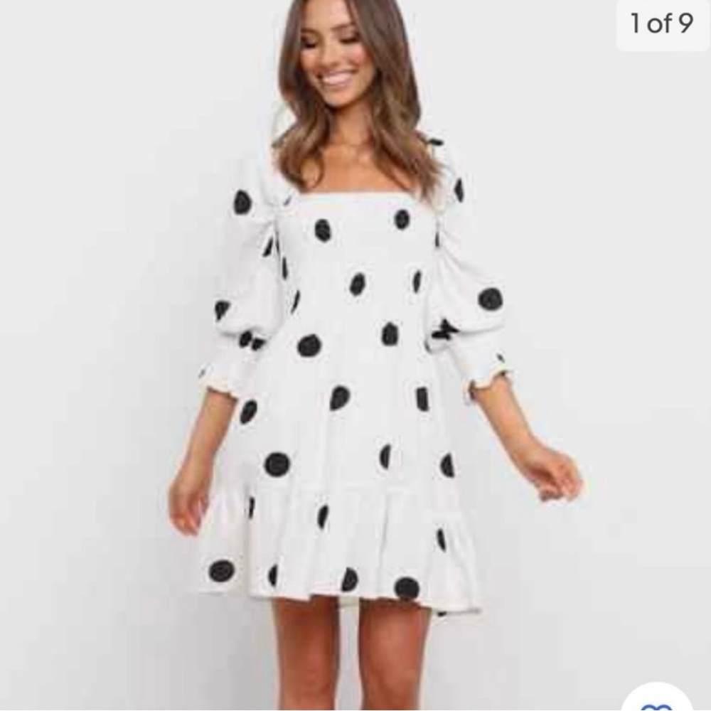 Polka dot dress